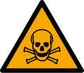 Sigle de danger - W016 Toxique