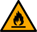 Sigle de danger - W021 Inflammable