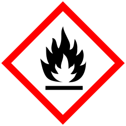 Hazard picto - GHS02 Inflammable