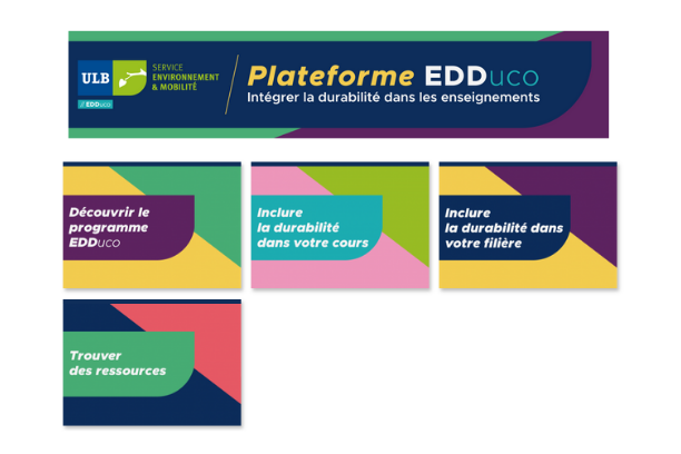 Page d'accueil de la plateforme EDDuco
