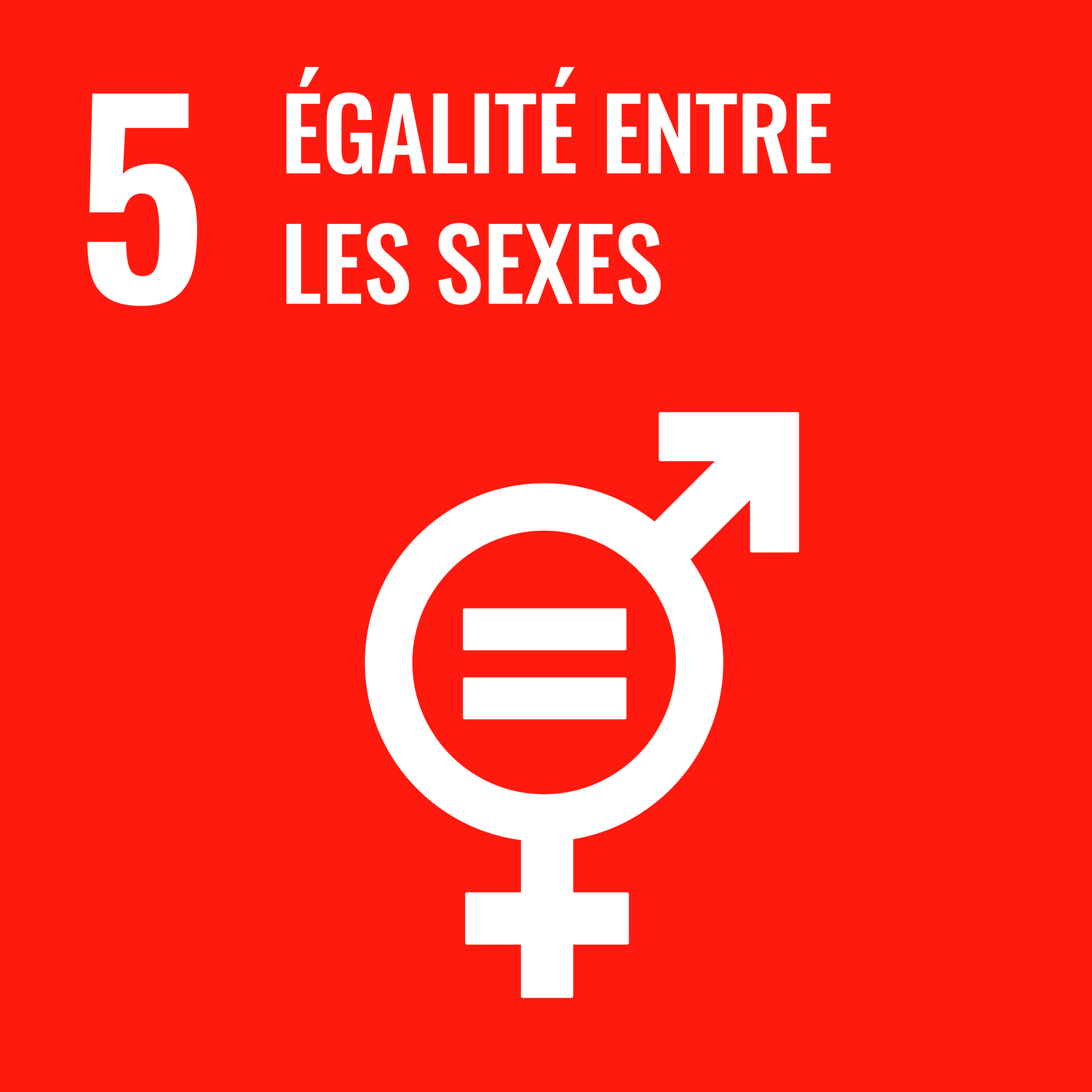 Egalité entre les sexes