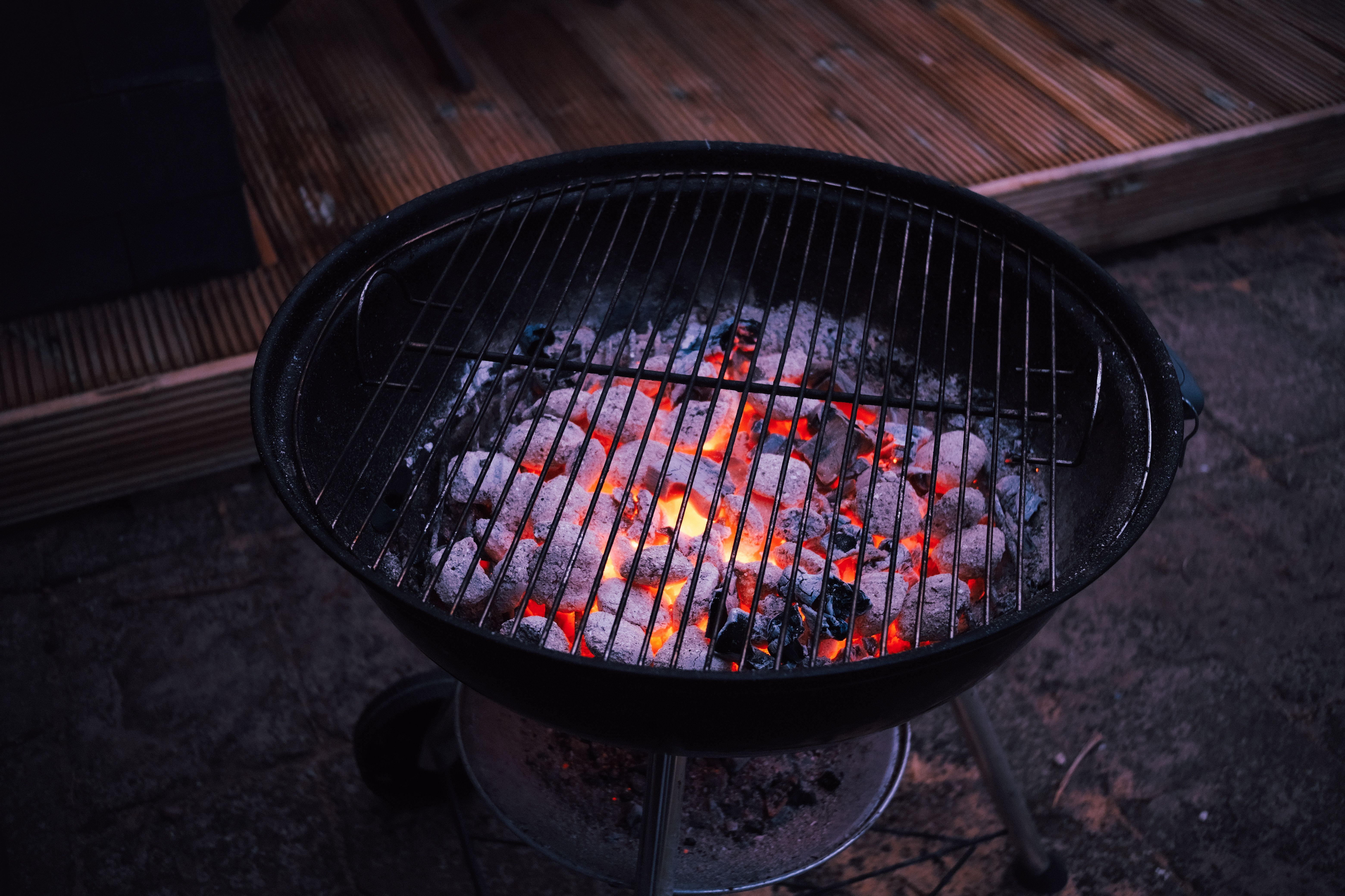 Barbecue au charbon - vignette