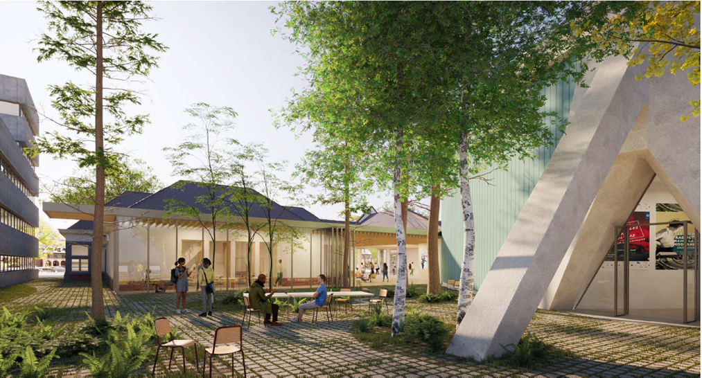 Projection 3D Pavillon